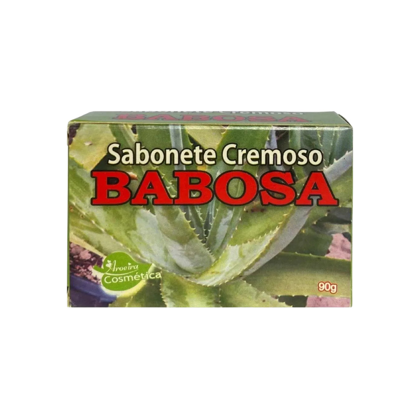 SAB. CREM. BARRA BABOSA 90G AROEIRA COSMETICA