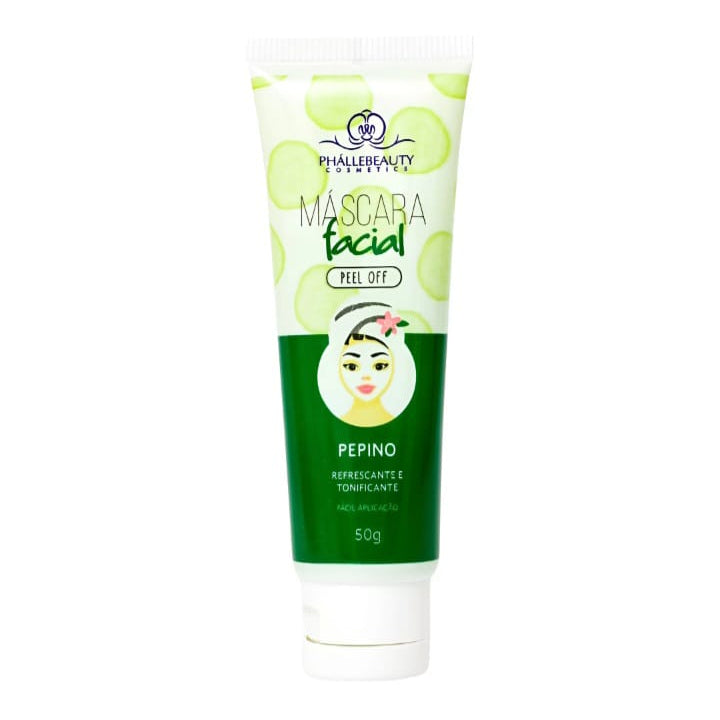 MASCARA FACIAL PEPINO BISNAGA PEEL OF 50G PHALLEBEAUTY
