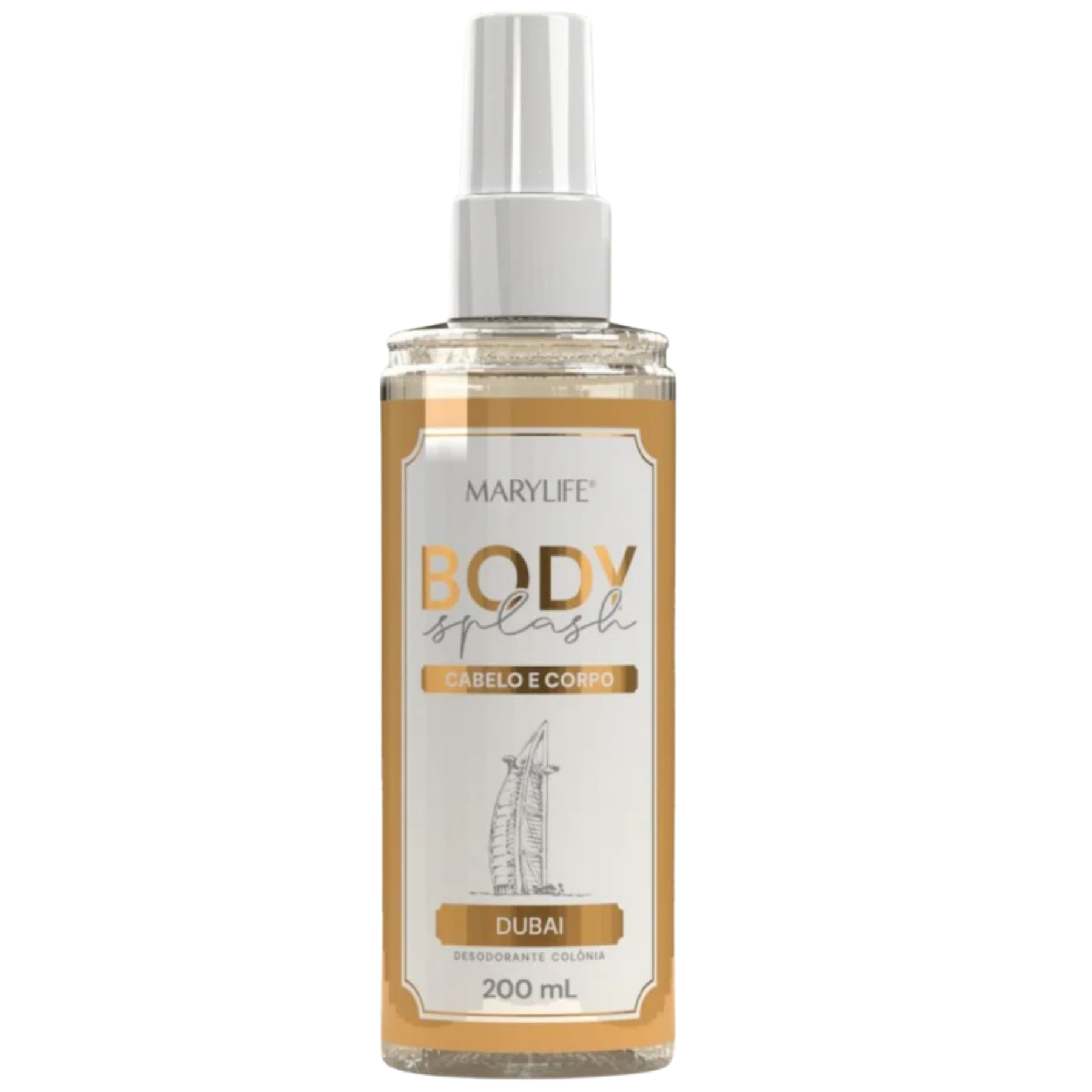 DESODORANTE COLONIA BODY SPLASH DUBAI MARY LIFE 200 ML