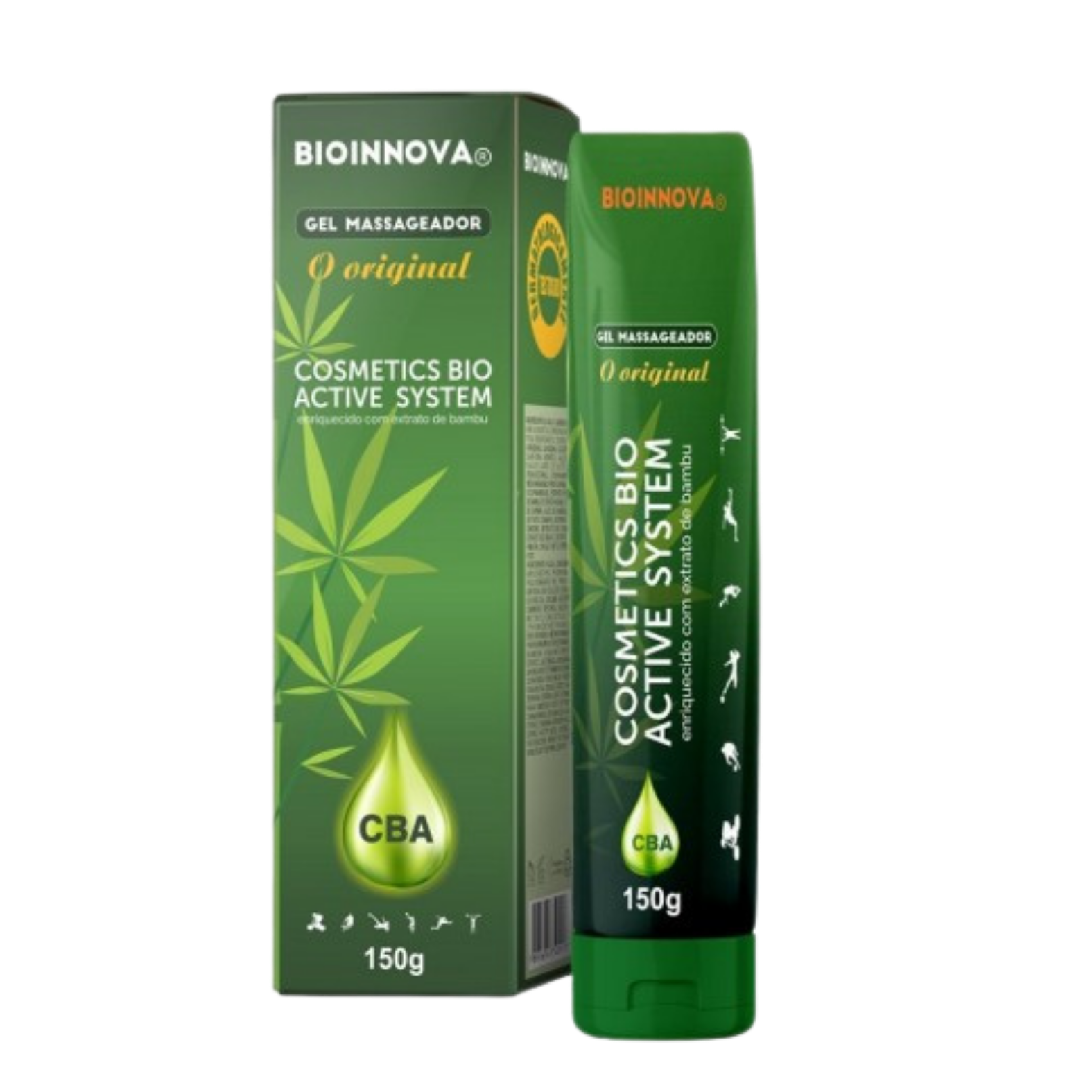 GEL MASSAGEADOR CBA 150GR ACTIVE SYSTEM BIOINNOVA