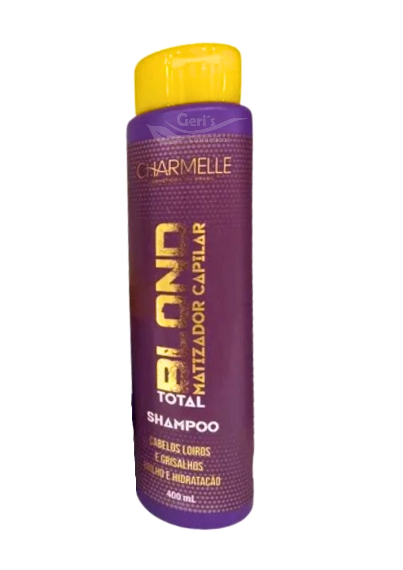 SHAMPOO MATIZADOR TOTAL BLOND 400ML CHARMELLE COSM. DO BRASIL