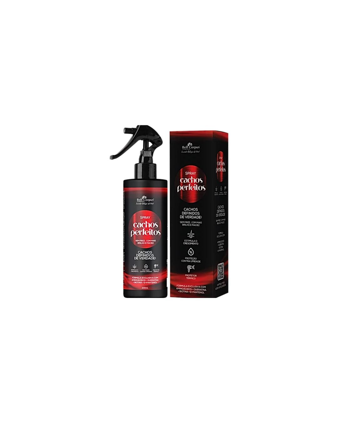 SPRAY CACHOS PERFEITOS 200 ML BELL CORPUS