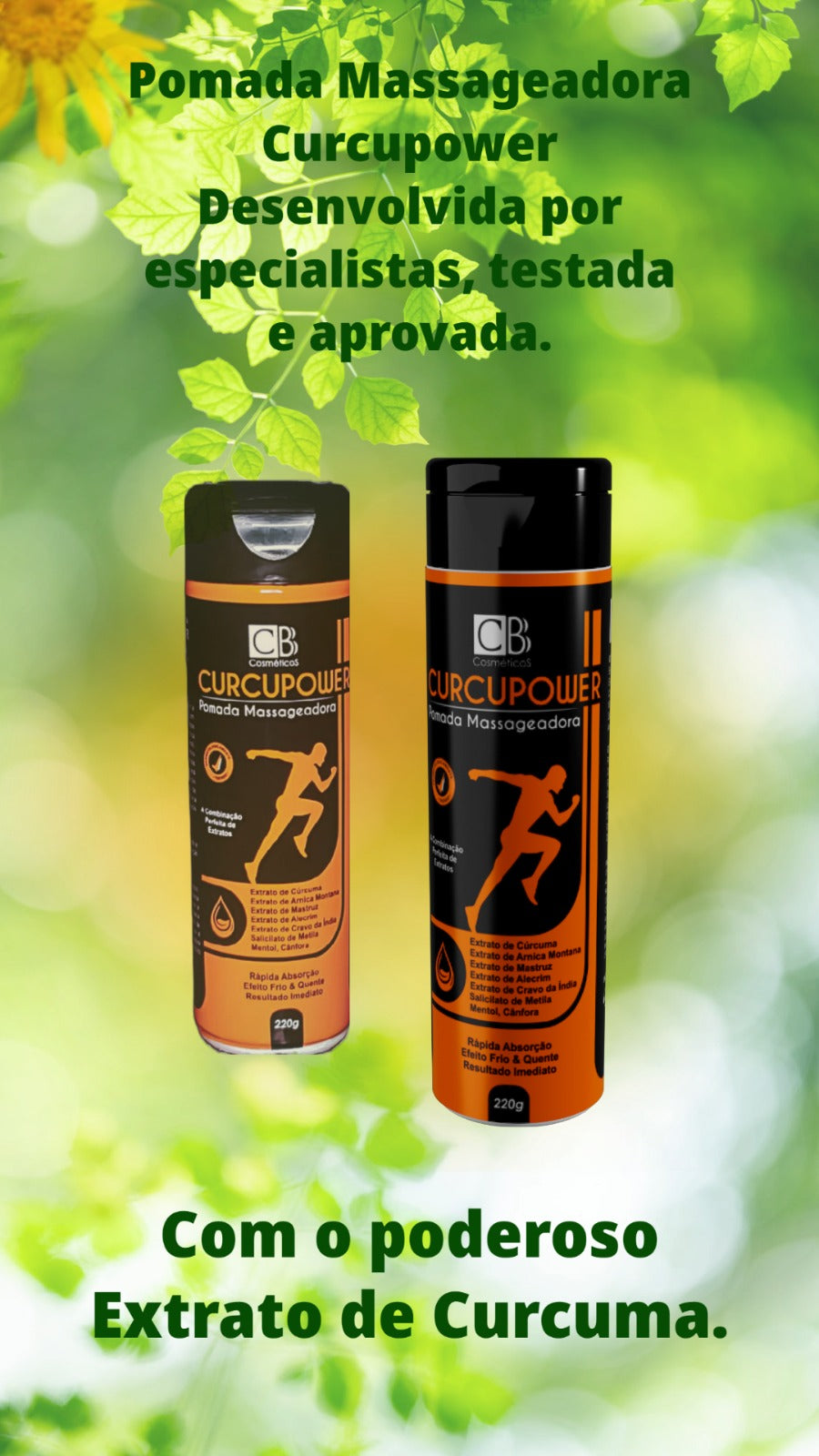 POMADA MASS. CURCUPOWER CBB COSMÉTICOS