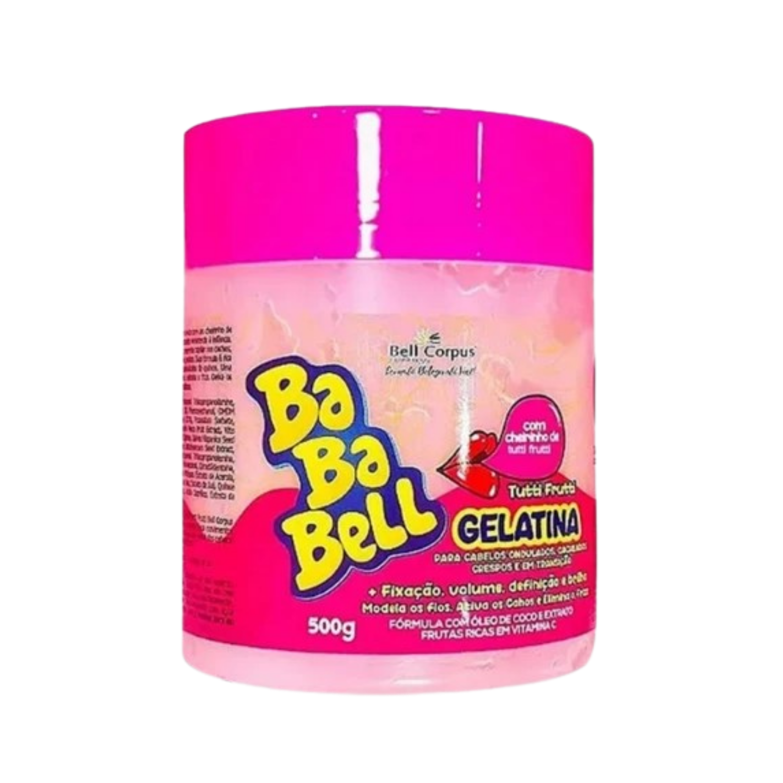 GELATINA CAPILAR BABABEL TUTTIFRUTTI 500G BELL CORPUS