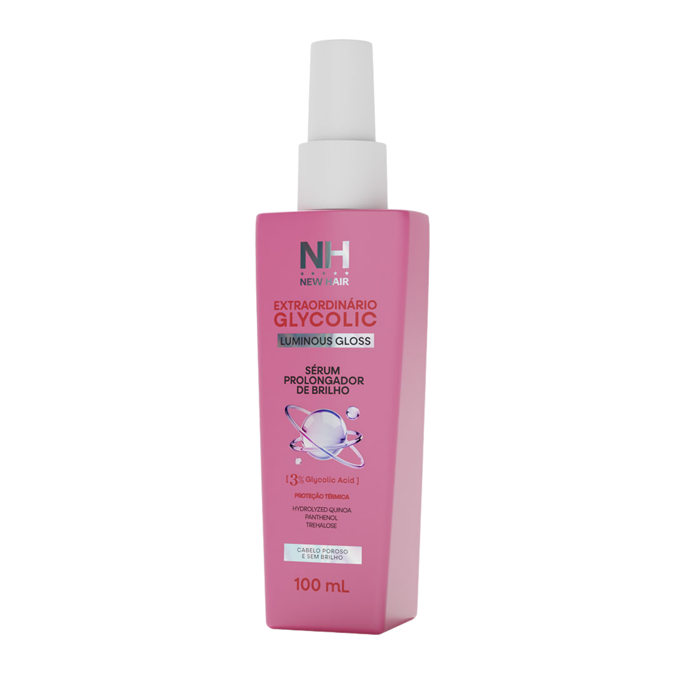 SERUM CAPILAR EXTRAORDINARIO GLYCOLIC 3% 100ML NEW HAIR BELKIT