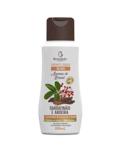 SAB. INT. A. DO BR BARB E AROEI.  200ML BIO INSTINTO