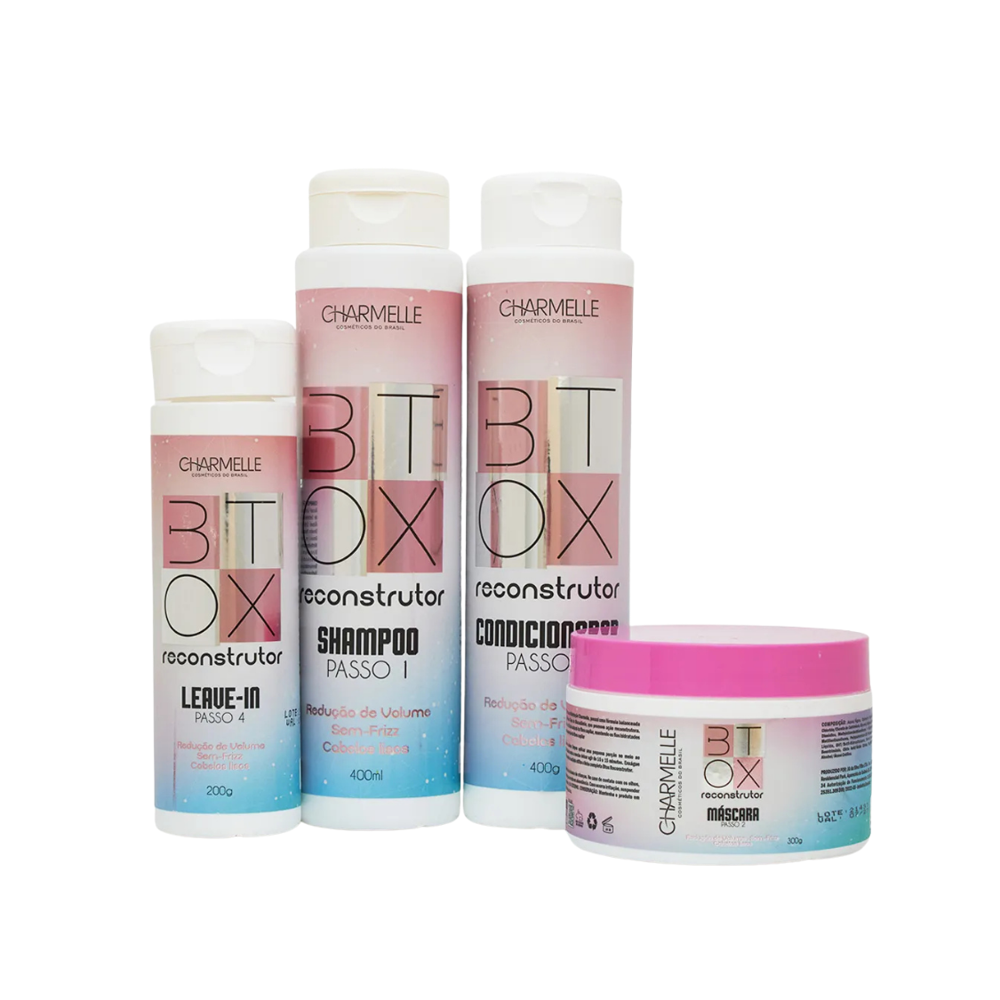 KIT BTOX RECONSTRUTOR CHARMELLE COSM. DO BRASIL