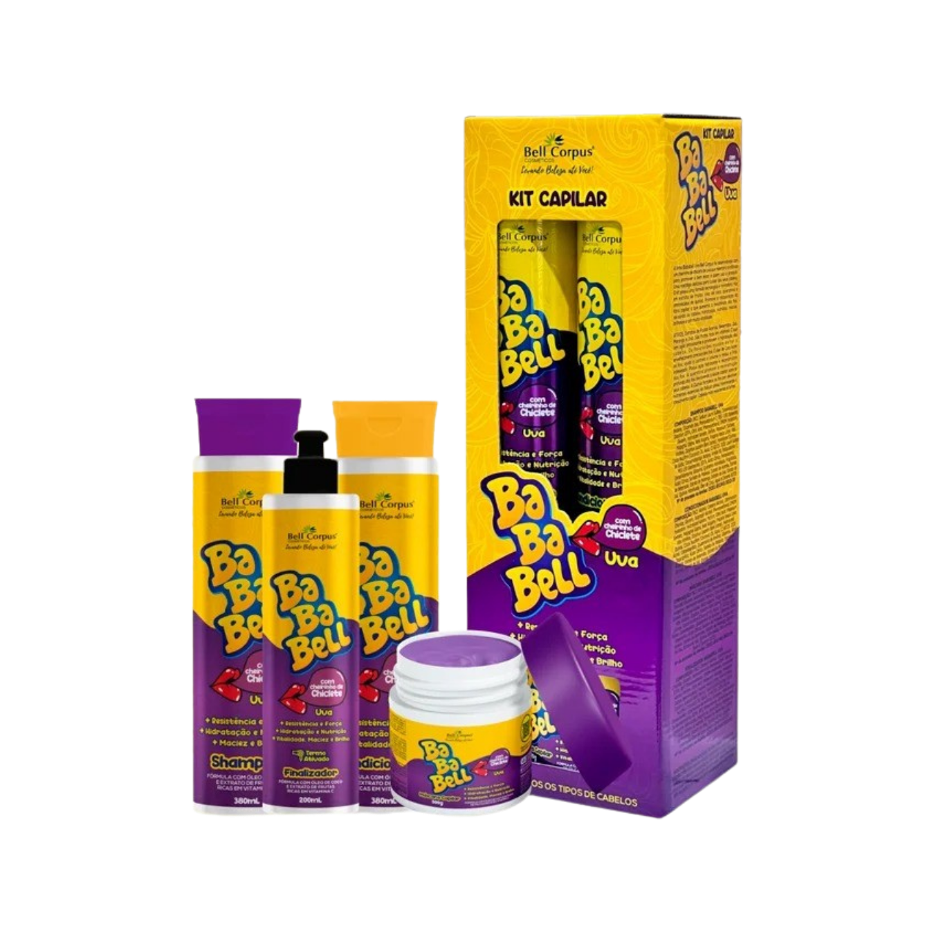 KIT CAP BABABELL UVA 4X1 BELL CORPUS