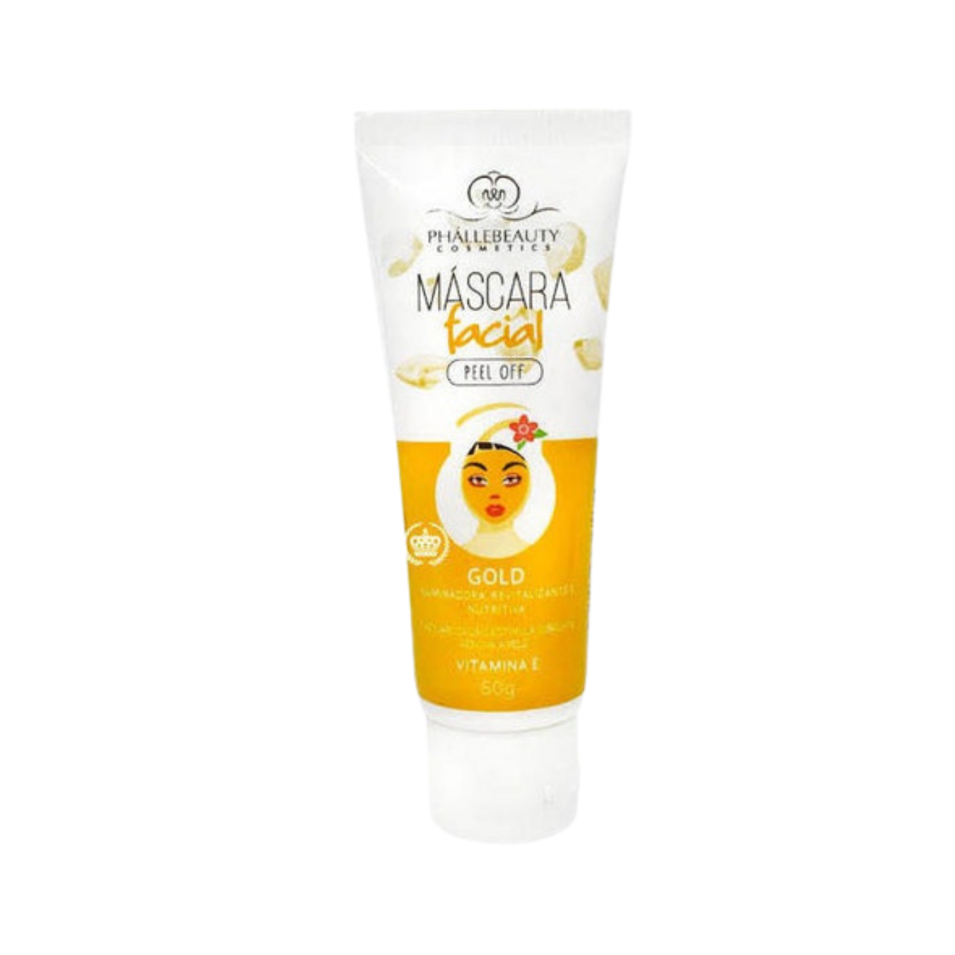 MASCARA FACIAL BISNAGA PEEL OF VITAMINA C 50G PHALLEBEAUTY