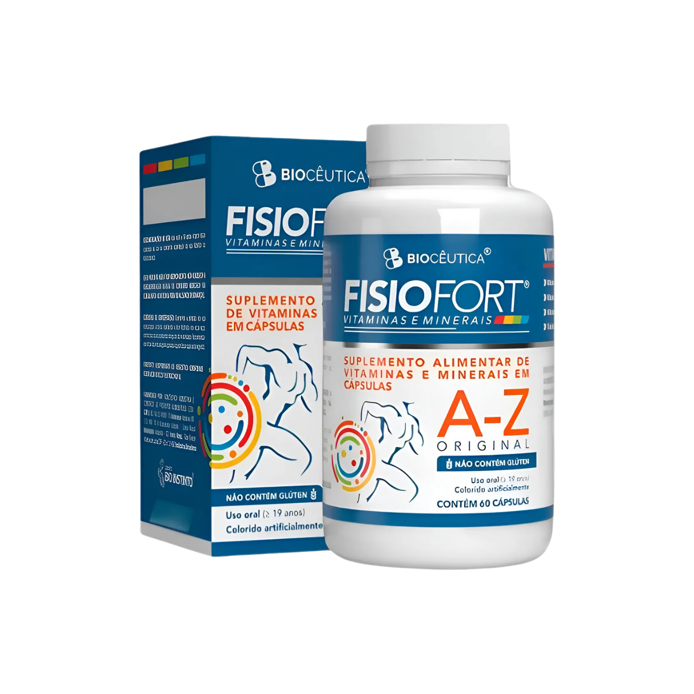 FISIOFORT A-Z SUPLEMENTO ALIMENTAR (60 CAPSULAS) BIOCEUTICA