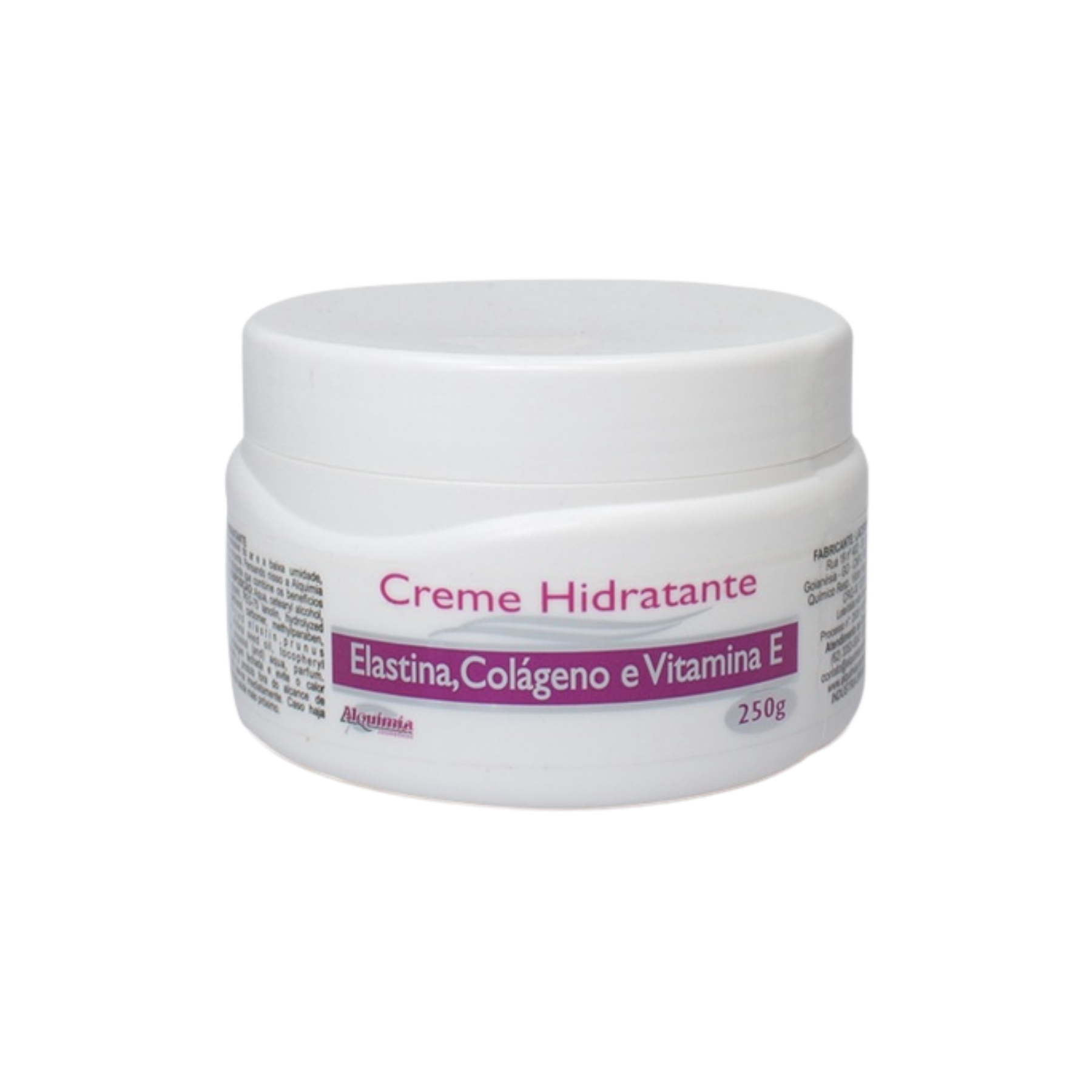 CREME HID. ELASTINA COLAG. VITAM. E 250G ALQUIMIA