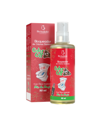 ODOR OFF BLOQUEADOR DE ODORES SANITARIOS MIX DE MACAS BIO INSTINTO 50ML