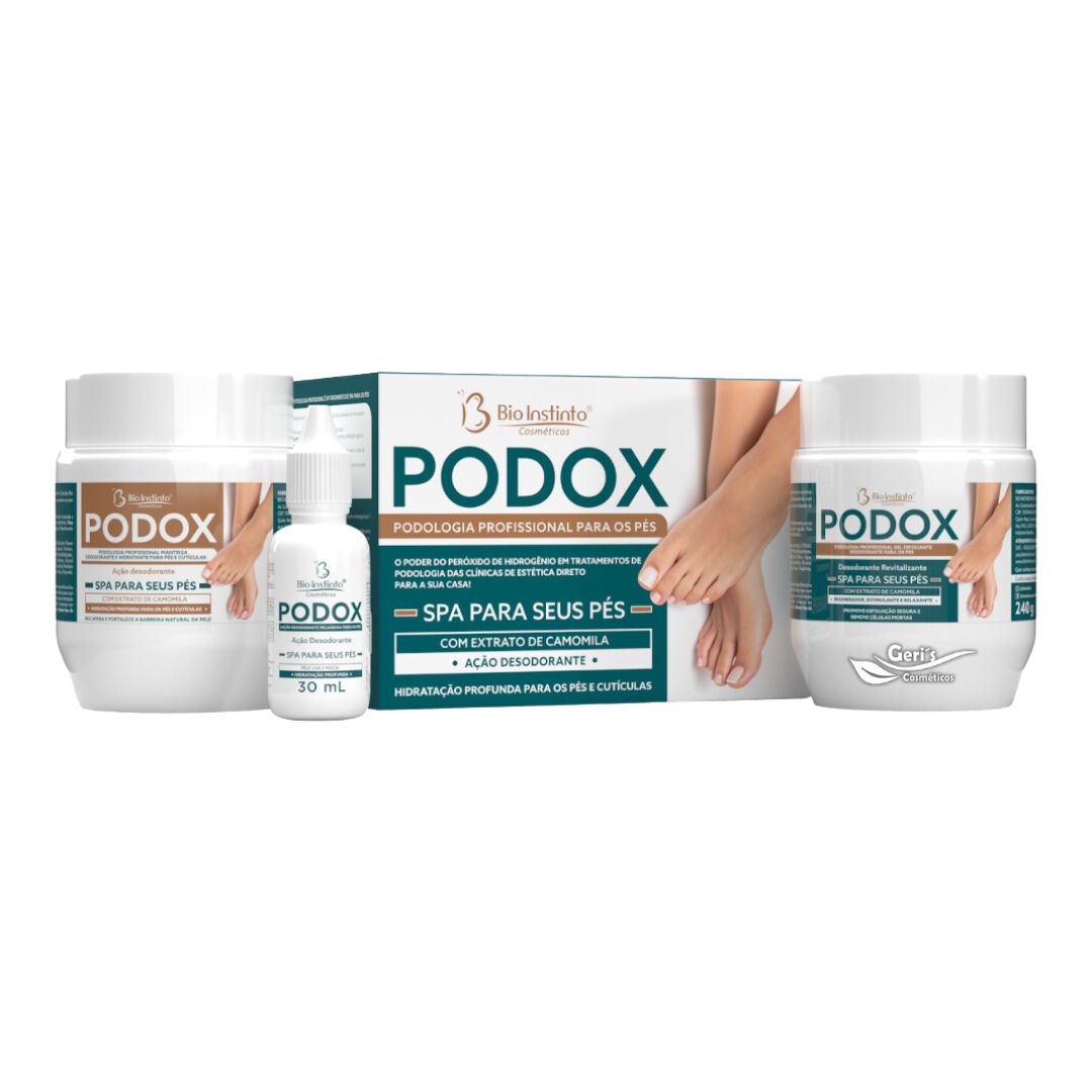 KIT PODOX PODOLOGIA PROFISSIONAL PARA OS PES BIO INSTINTO
