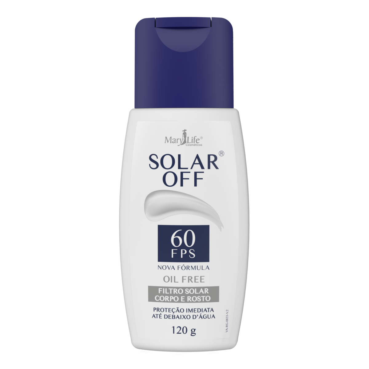 SOLAR OFF FPS 60 ROSTO E CORPO MARY LIFE 120G