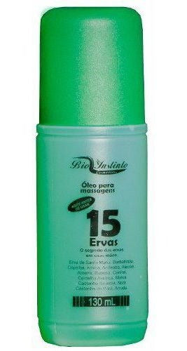 OLEO DES. MASSAGEADOR 15 ERVAS 130ML BIO INSTINTO