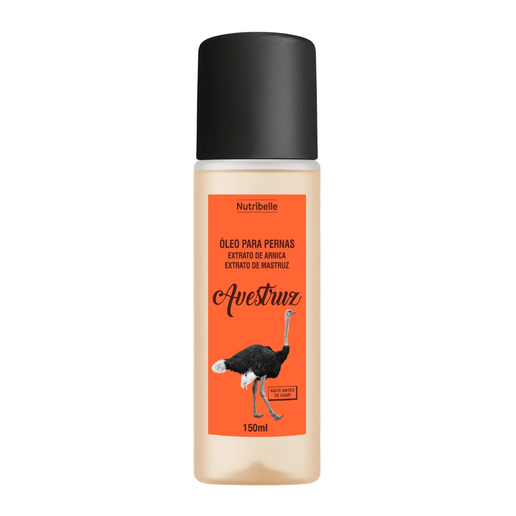 OLEO PARA PERNAS AVESTRUZ NUTRIBELLE 150ML