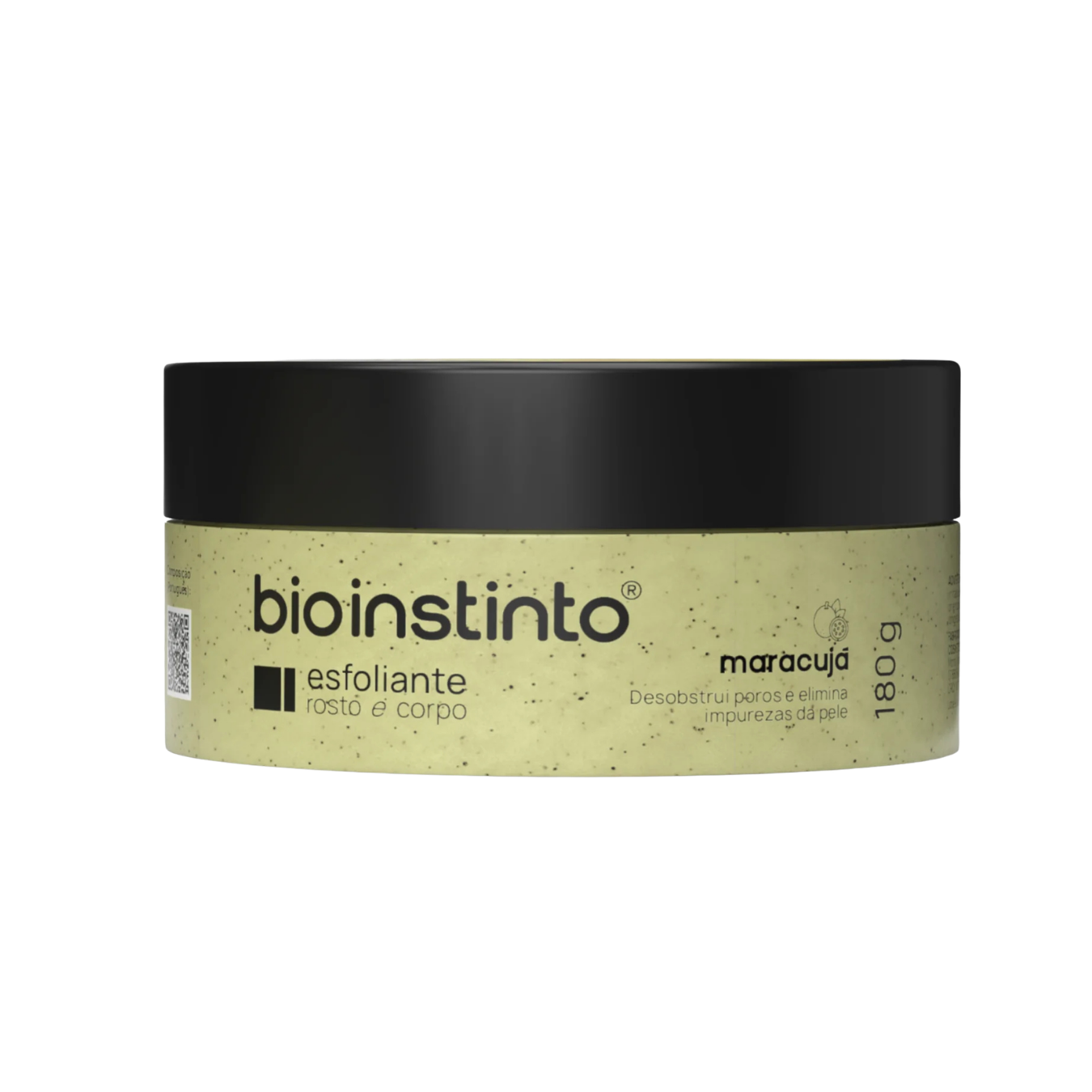 ESFOLIANTE ROSTO E CORPO MARACUJA BIO INSTINTO 180 G