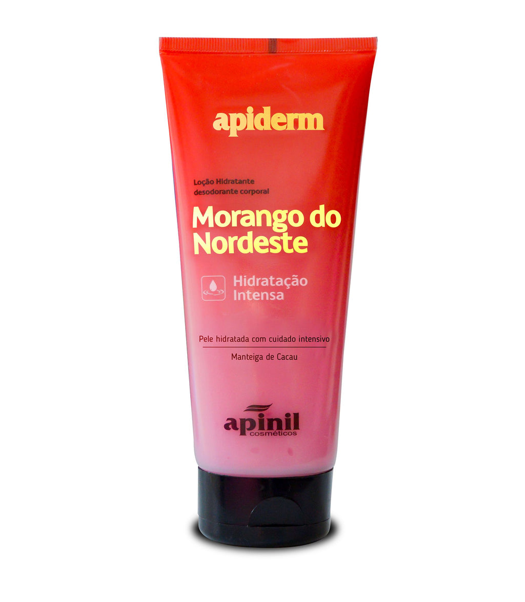 LOÇÃO HIDRATANTE APIDERM MORANGO DO NORDESTE 190G APINIL