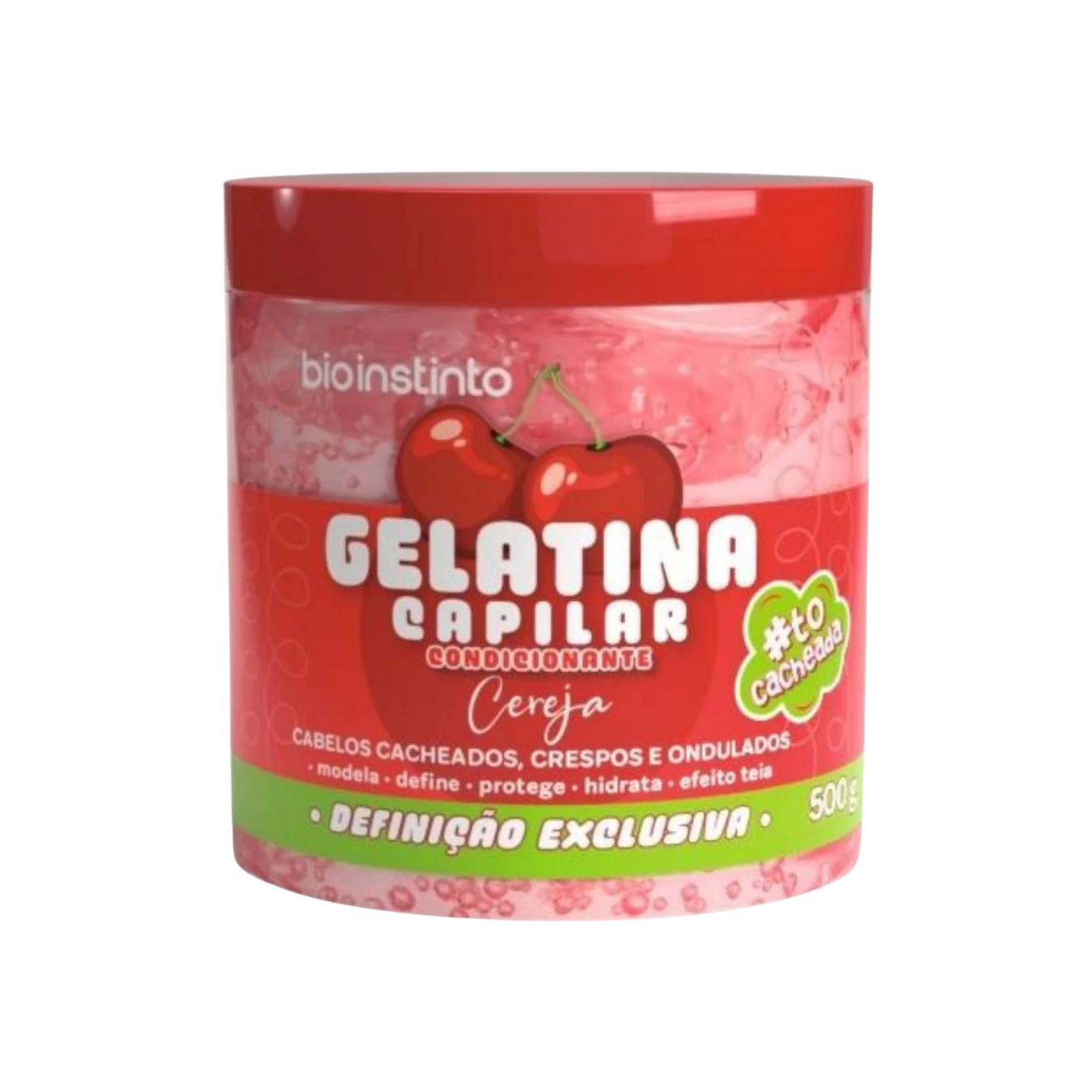 GELATINA CONDICIONANTE CAPILAR CEREJA BIO INSTINTO 500 G