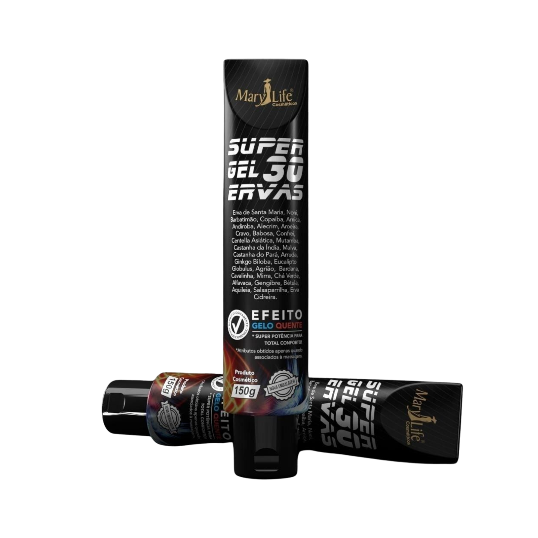 SUPER GEL DES. MAS. 30 ERVAS 150G MARY LIFE FRASNAGA