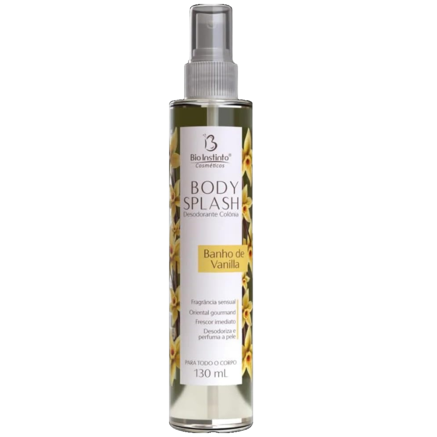DESODORANTE COLONIA BODY SPLASH BANHO DE VANILLA BIO INSTINTO 130ML