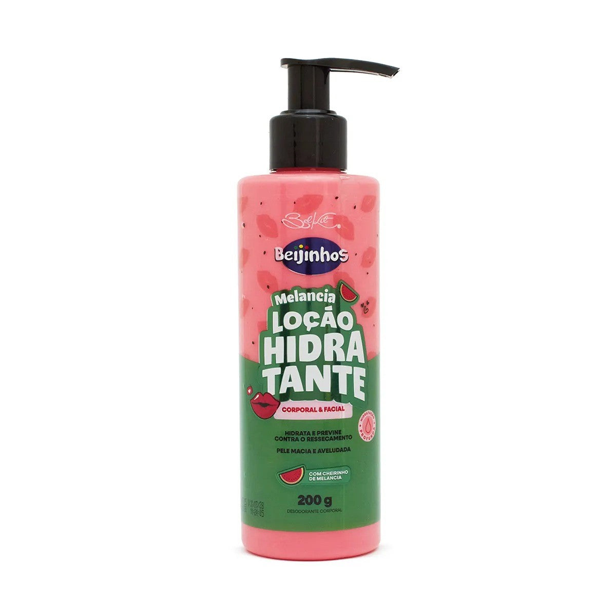 LOCAO HIDRATANTE BEIJINHOS MELANCIA 200G BELKIT