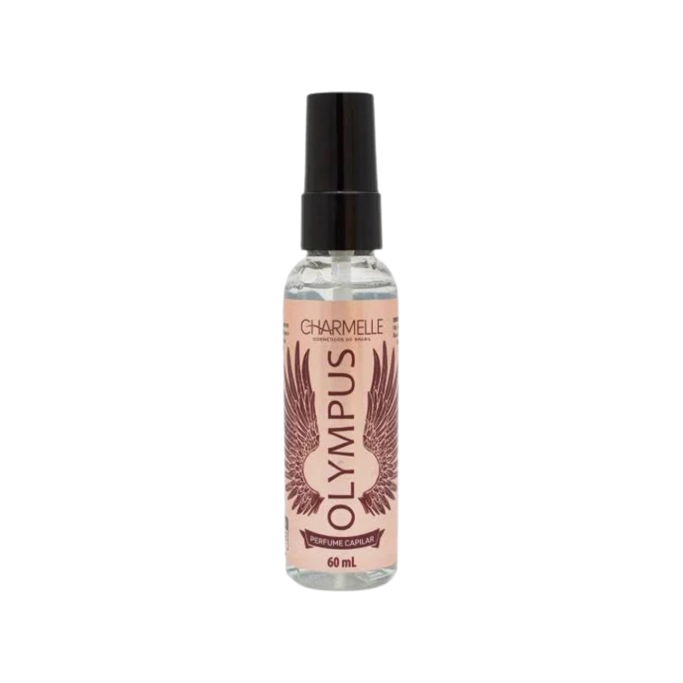 PERFUME CAPILAR OLYMPUS DESODORIZANTE CHARMELLE COS. DO BRASIL 60ML