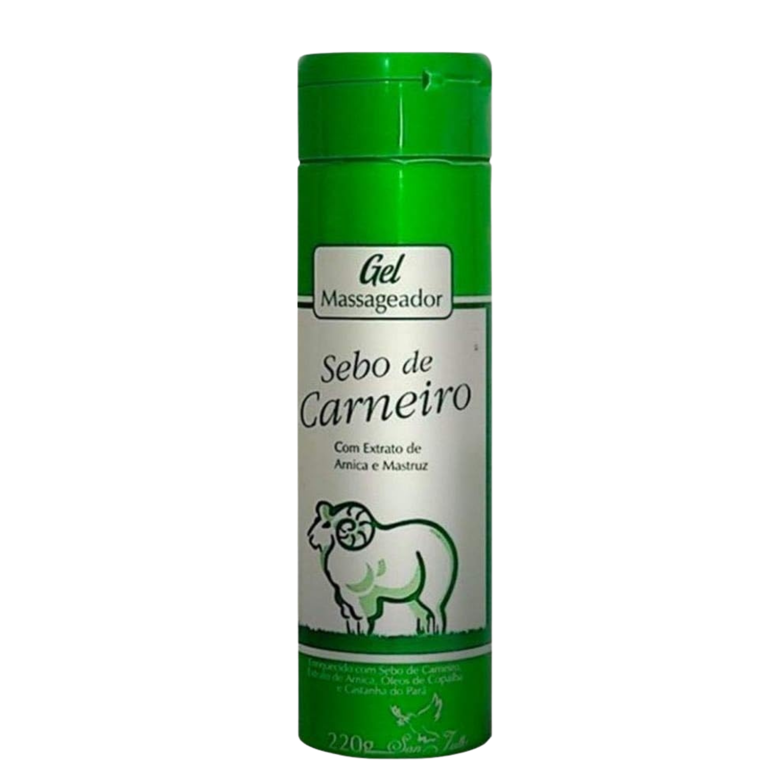 GEL MASS. C/ SEBO DE CARNEIRO 220G SAN JULLY