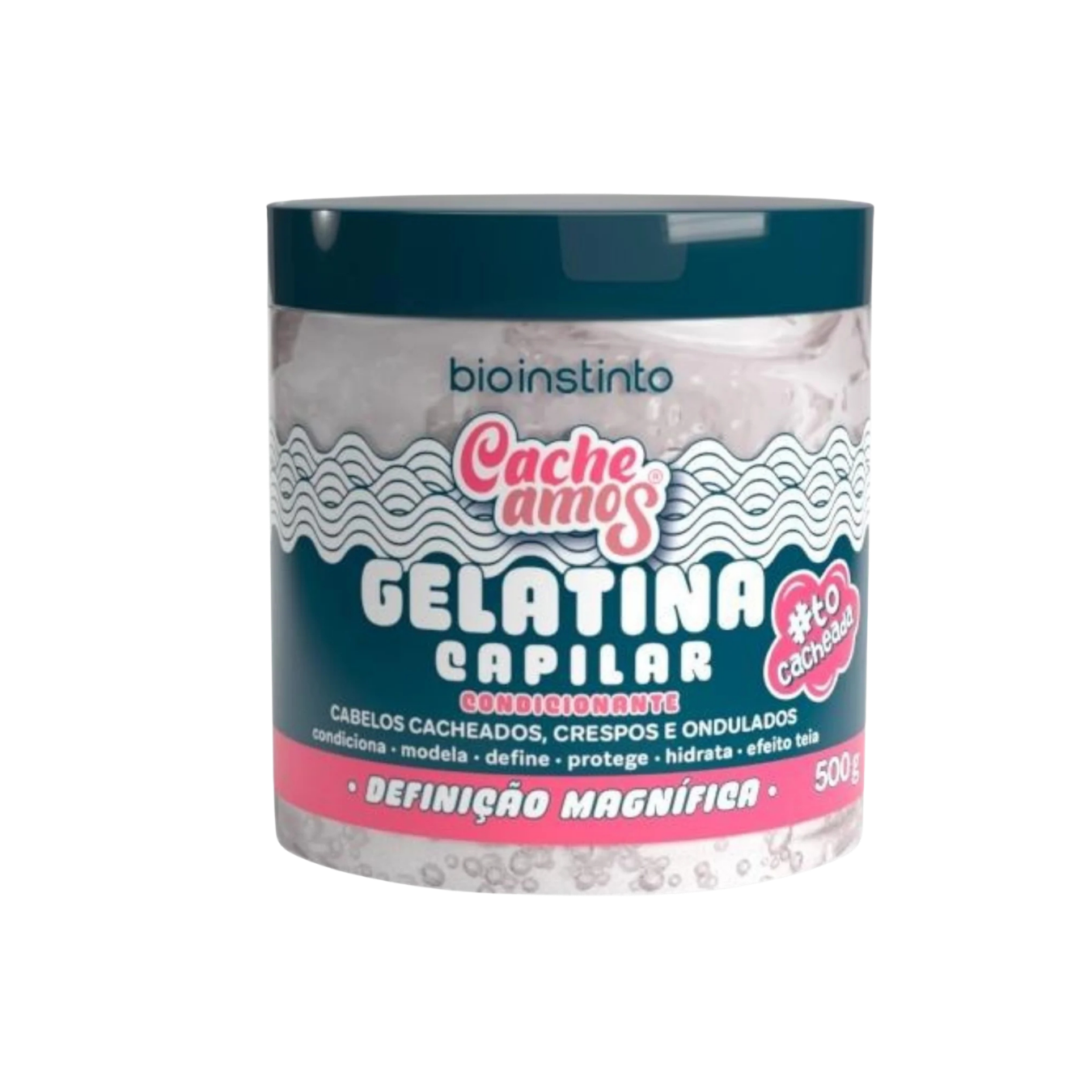 GELATINA CONDICIONANTE CAPILAR CACHEAMOS BIO INSTINTO 500 G