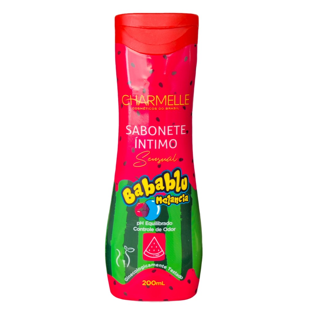 SABONETE INTIMO BABABLU MELANCIA CHARMELLE COS. DO BRASIL