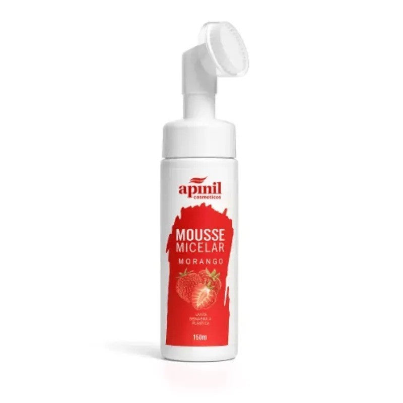 MOUSSE MICELAR MORANGO 150 ML APINIL