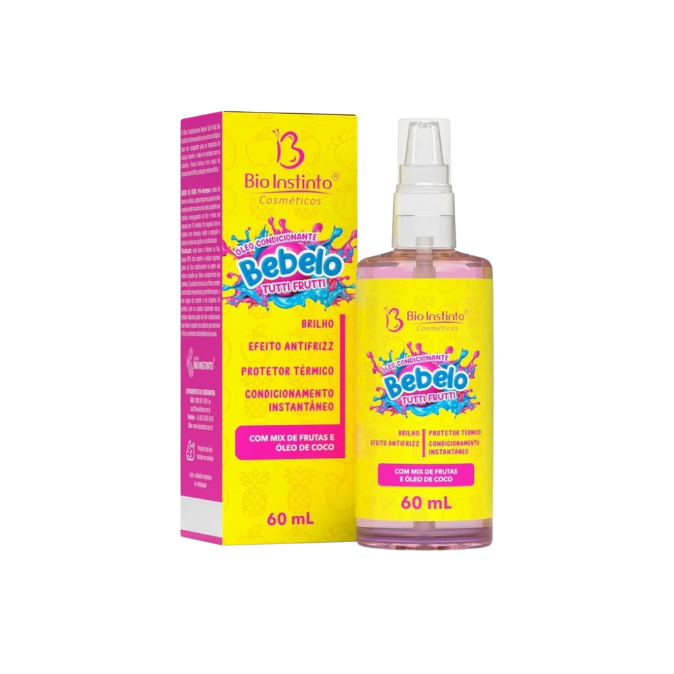 OLEO CONDICIONANTE BEBELO TUTTI FRUTTI BIO INSTINTO 60 ML
