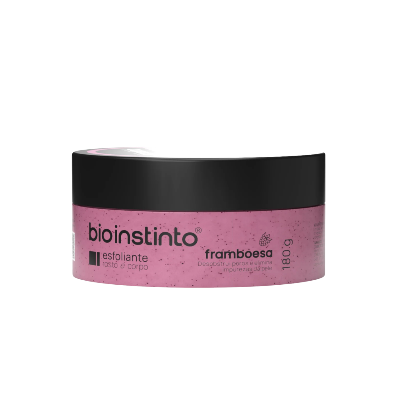 ESFOLIANTE ROSTO E CORPO FRAMBOESA BIO INSTINTO 180 G