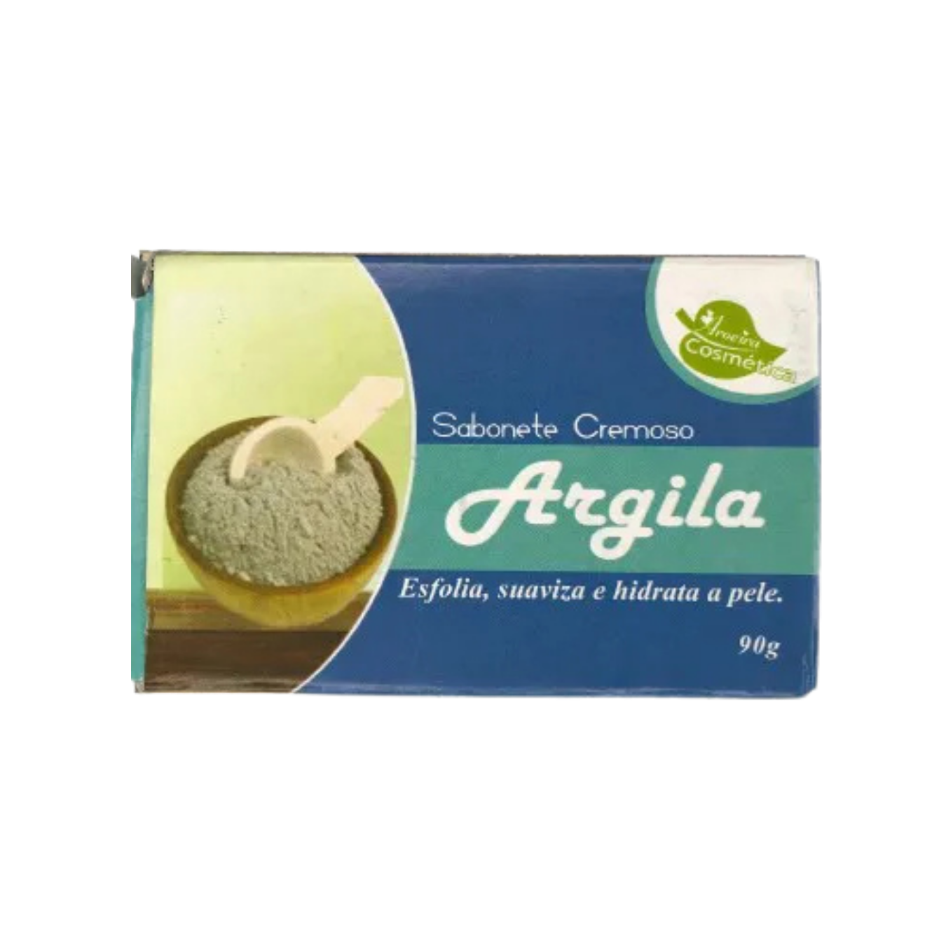 SAB. CREM. BARRA ARGILA 90G AROEIRA COSMETICA
