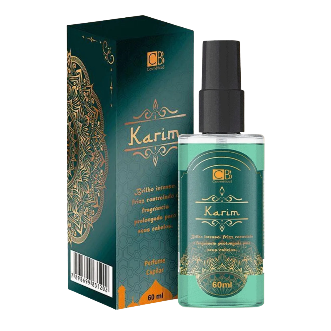 PERFUME CAPILAR KARIM 60ML CBB COSMETICOS