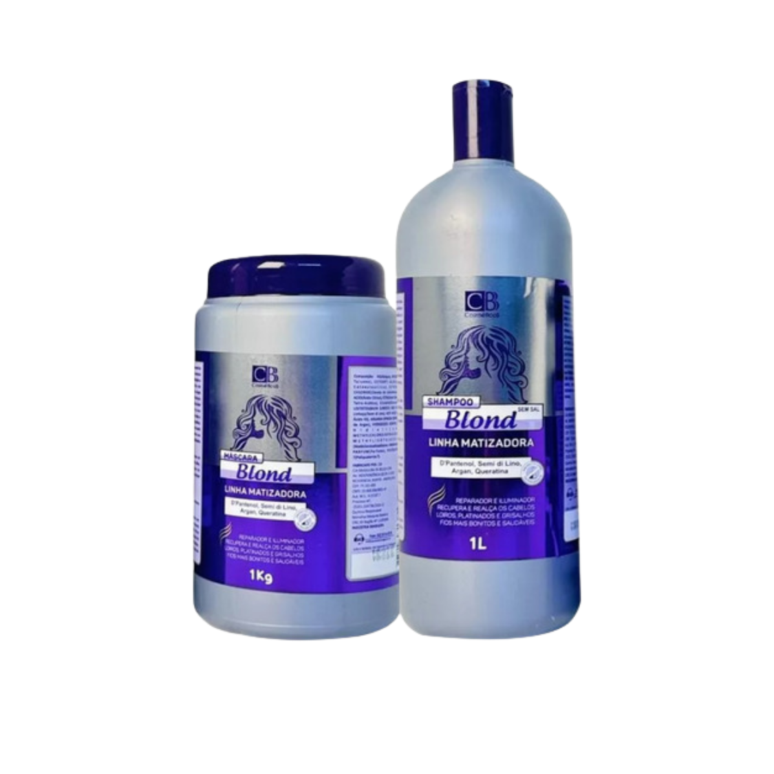 KIT BLOND MATIZADOR 1L CBB COSMÉTICOS