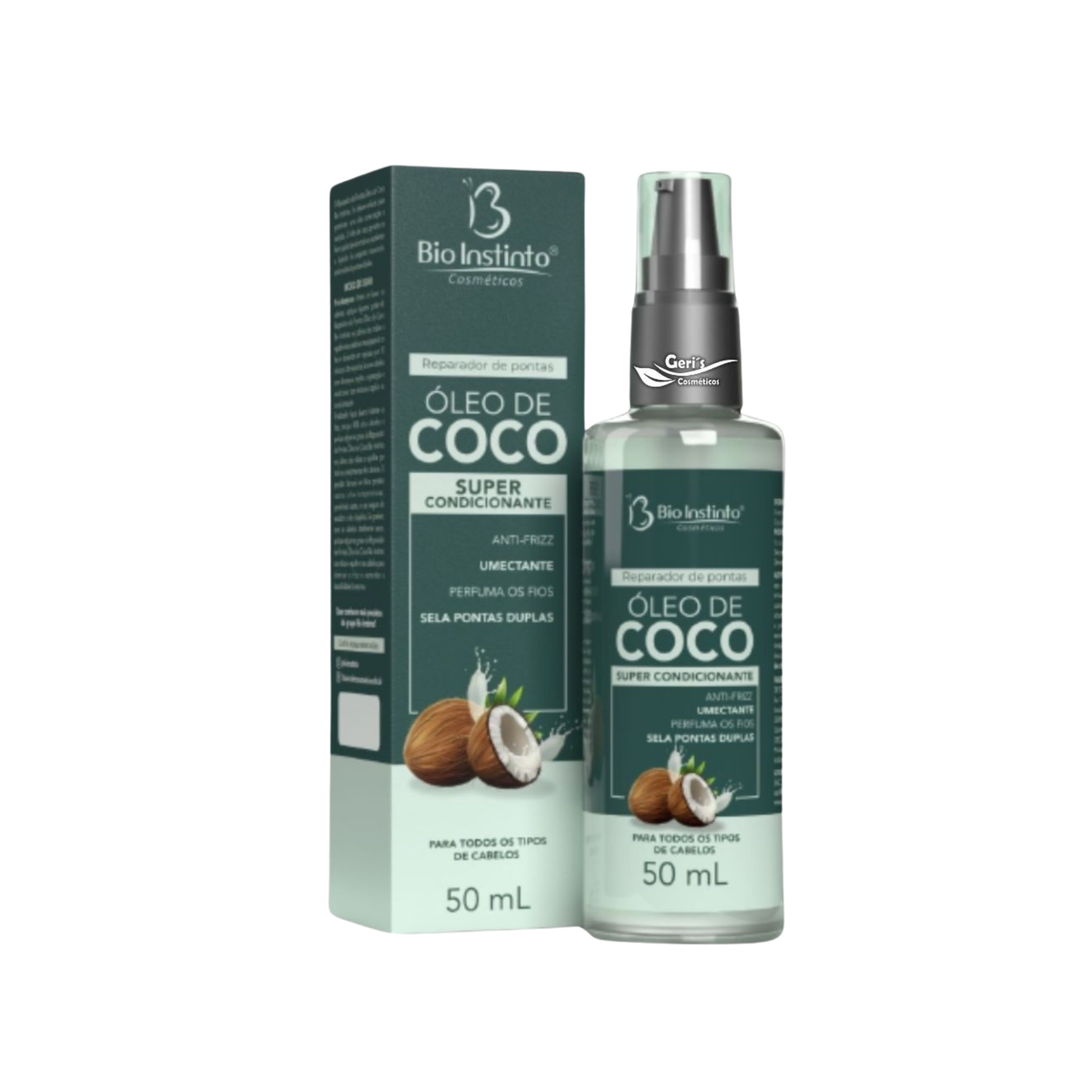 REPARADOR DE PONTAS OLEO DE COCO 50ML BIO INSTINTO