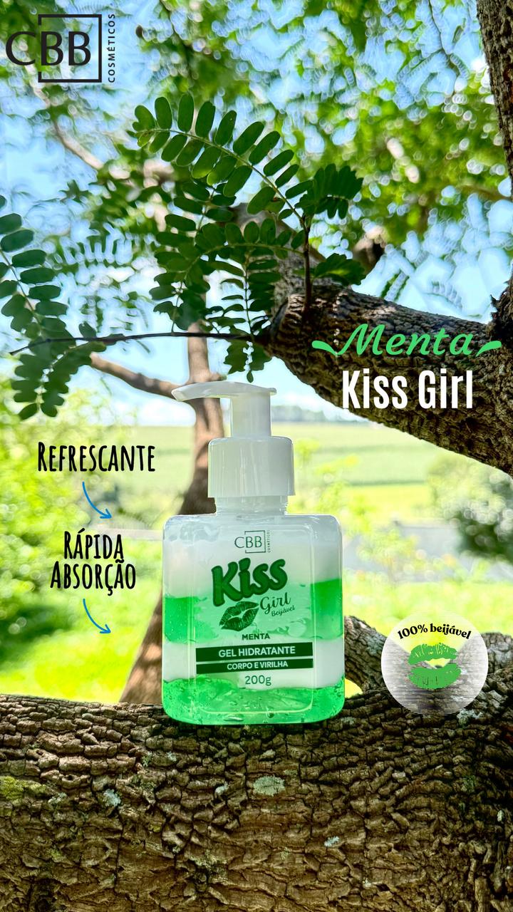 GEL HID. DE VIRILHA MENTA KISS GIRL 200G CBB COSMÉTICOS