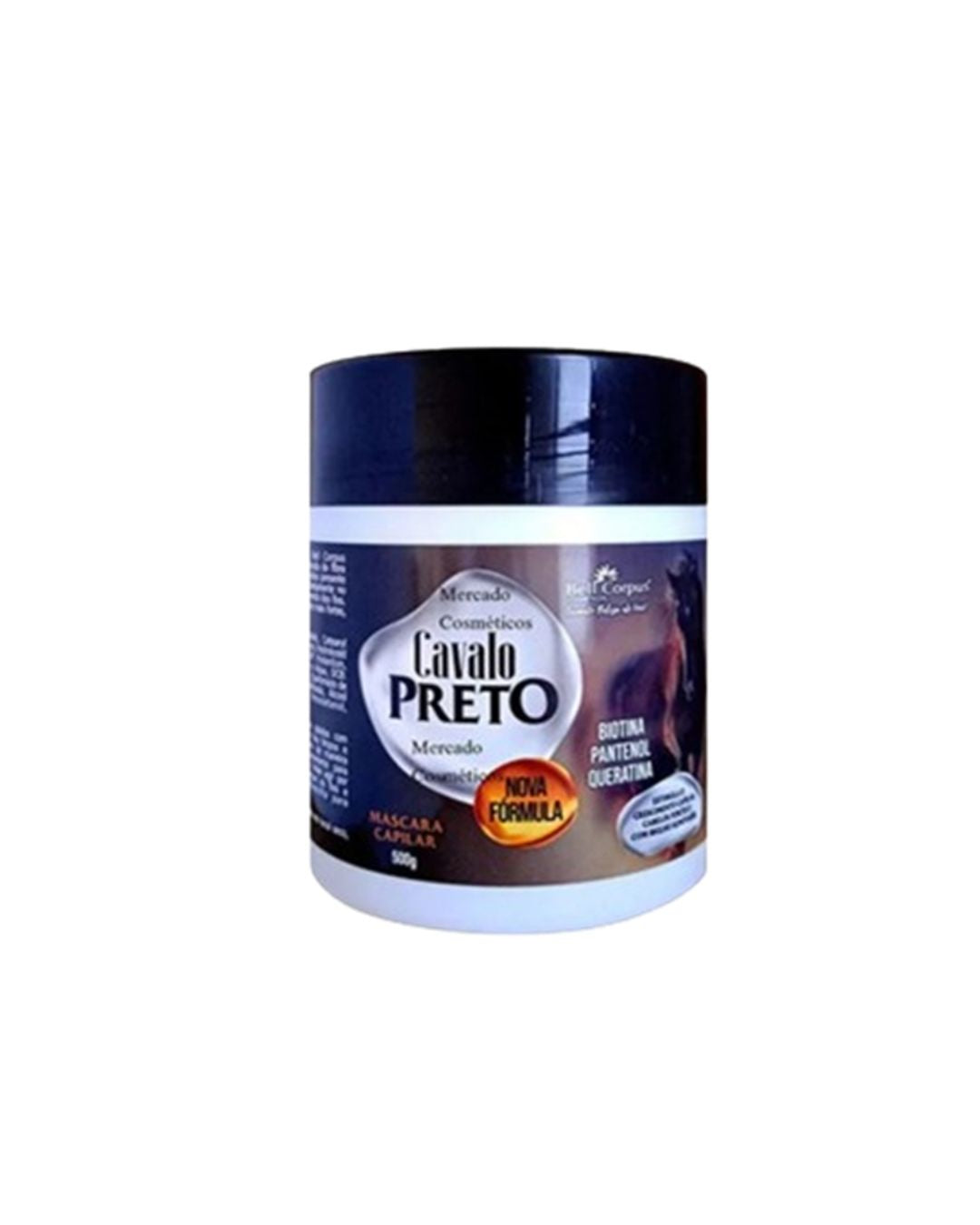 MASCARA CAPILAR CAVALO PRETO 500 G BELL CORPUS