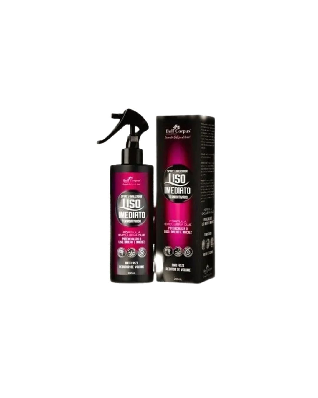 SPRAY LISO IMEDIATO 200 ML BELL CORPUS