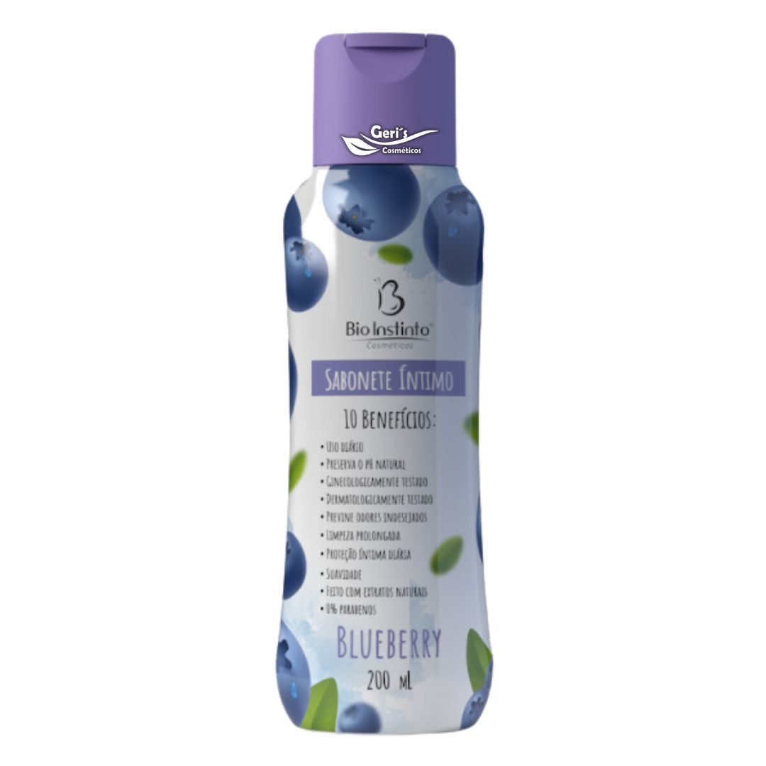 SABONETE INTIMO 10 BENEFICIOS BLUEBERRY 200ML BIO INSTINTO