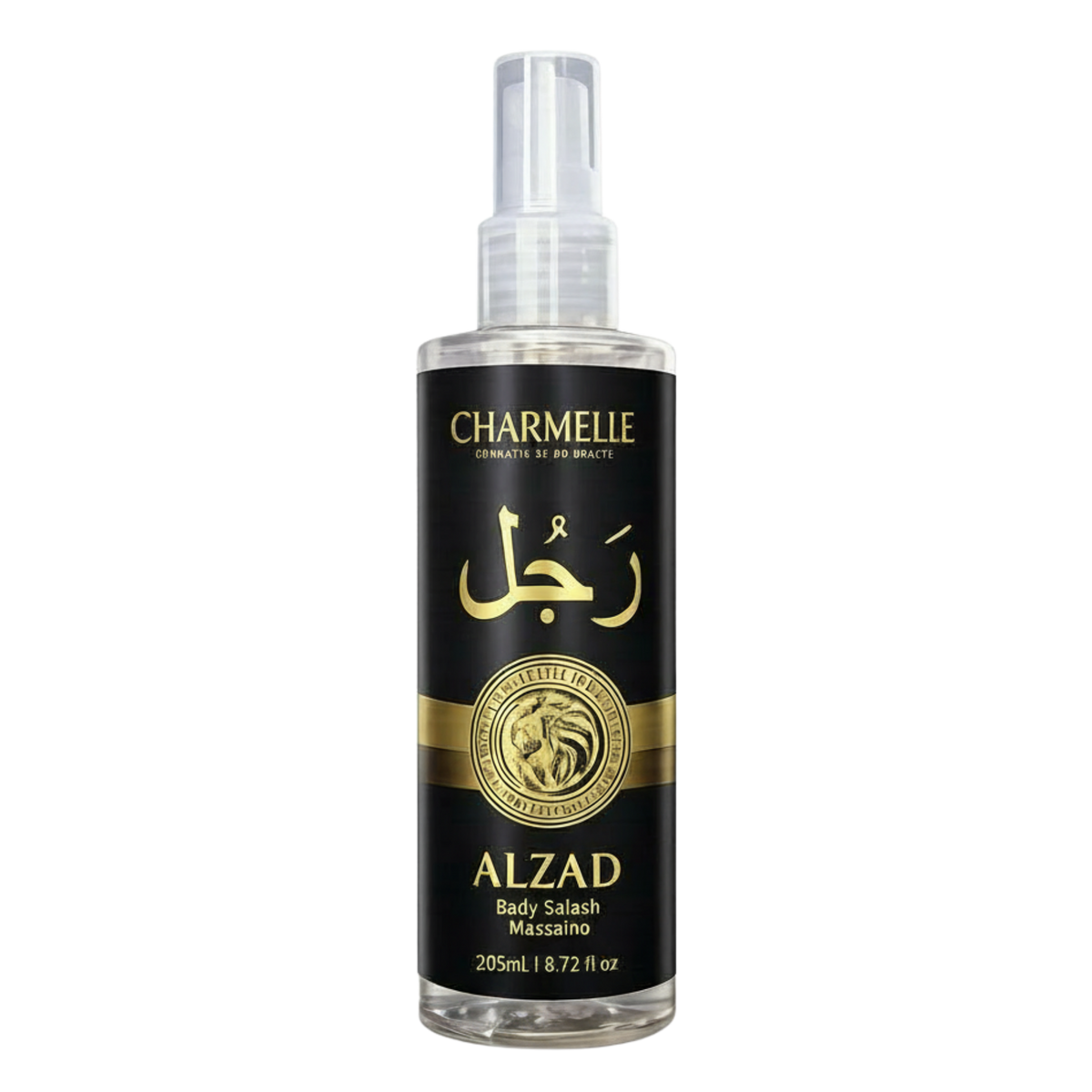 BODY SPLASH ALZAD CHARMELLE COSMET. DO BRASIL 200ML