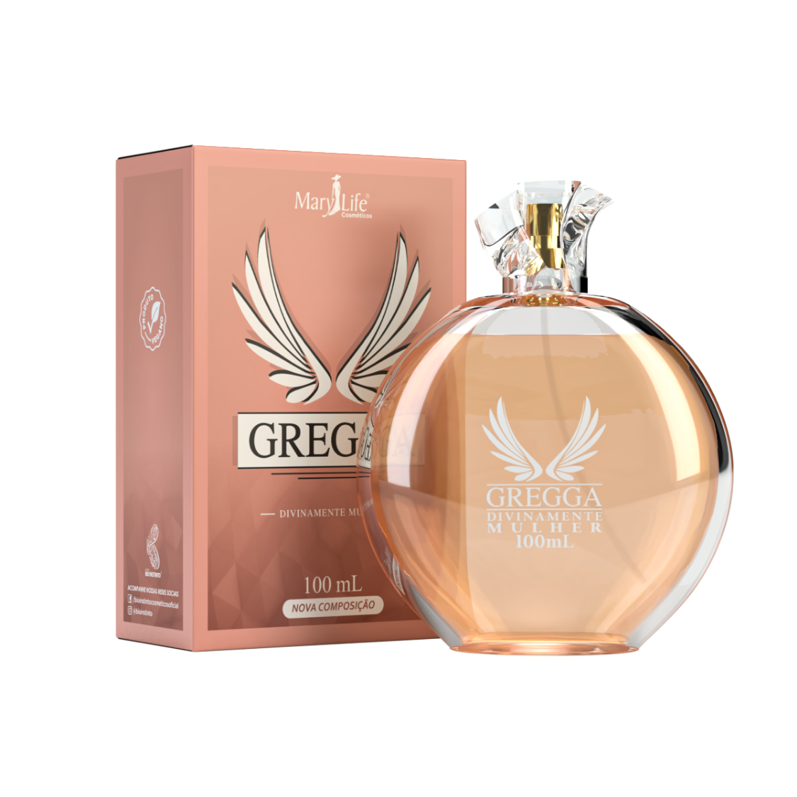 DEO COL. DES. GREGGA 100ML MARY LIFE