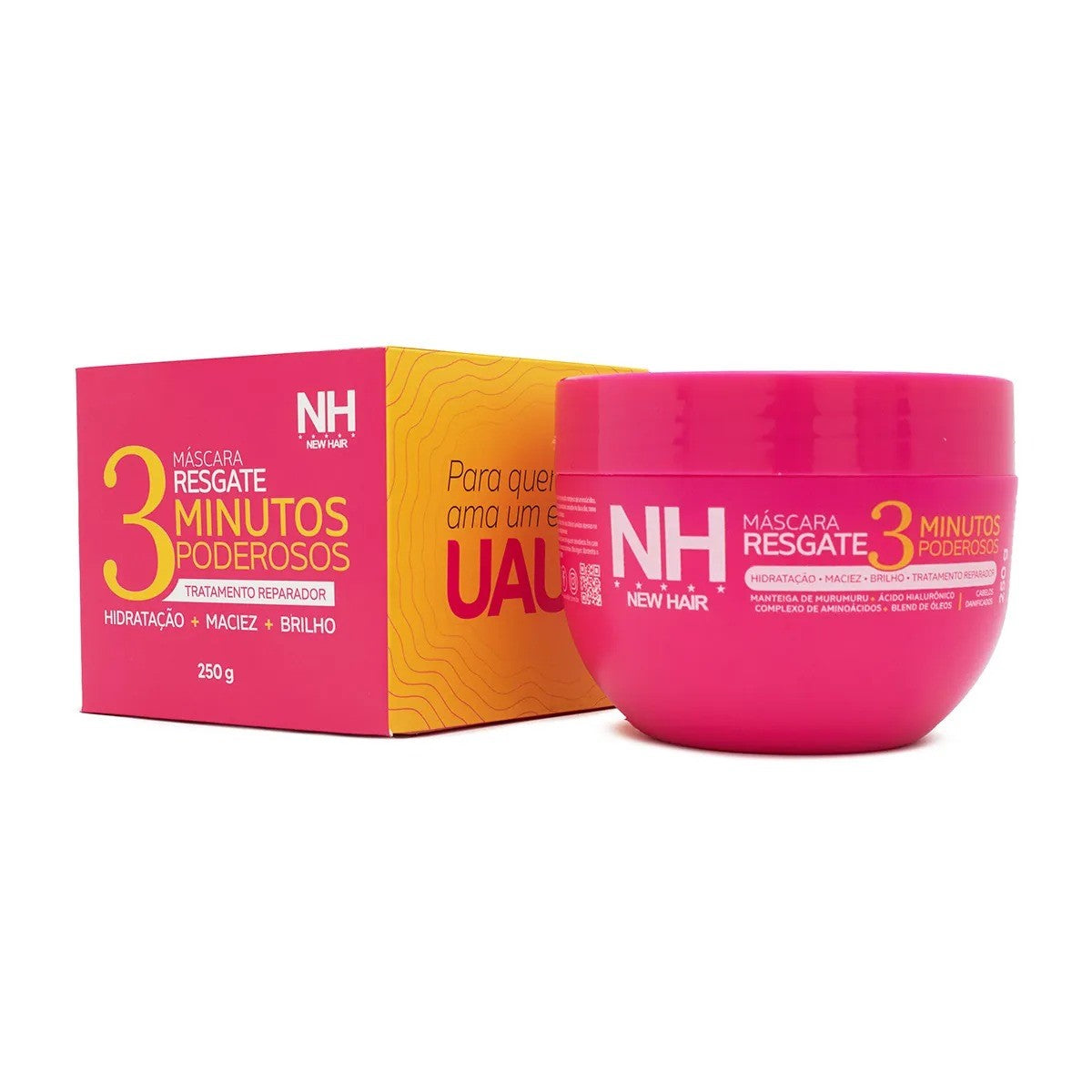 MASCARA RESGATE 3 MINUTOS PODEROSOS 250G NEW HAIR BELKIT