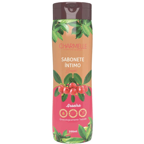 SABONETE INTIMO SENSUAL AROEIRA 200ML CHARMELLE COS. DO BRASIL